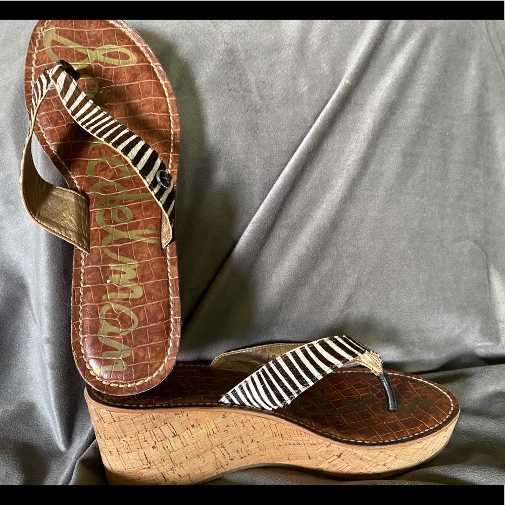 Sam Edelman thong platforms